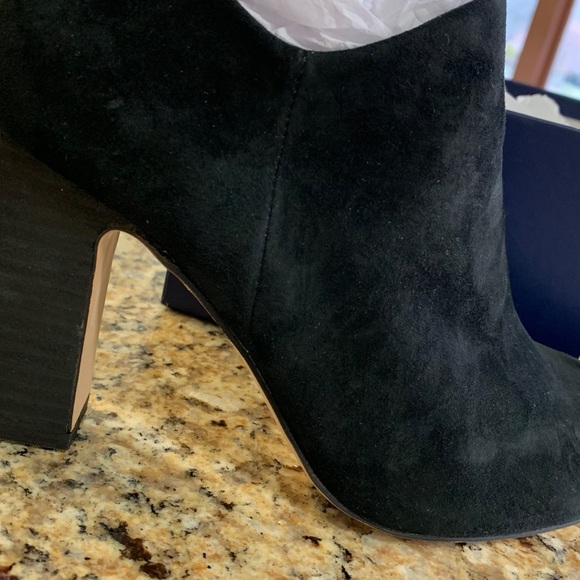 splendid neves stacked heel bootie